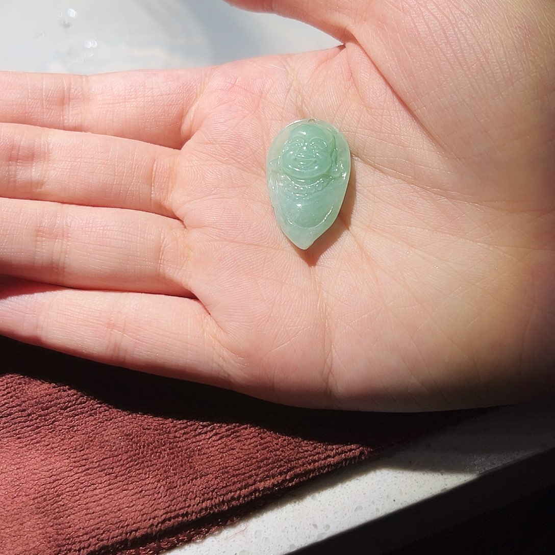 翡翠颈饰未镶嵌挂件