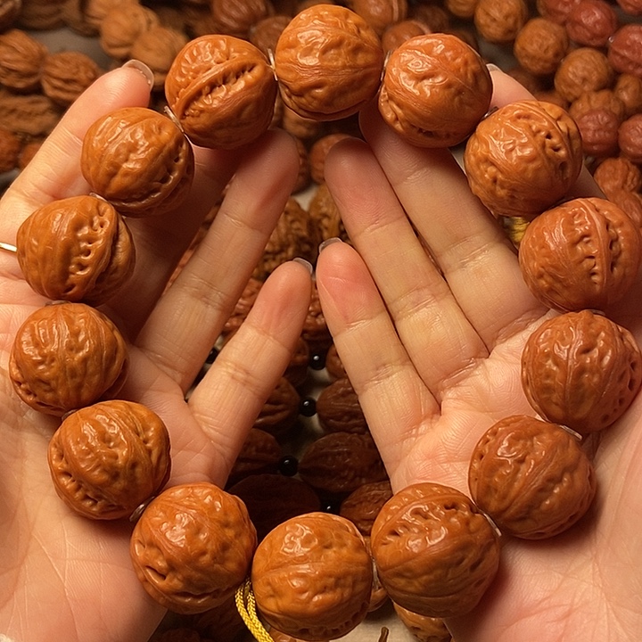 文玩核桃手串足球