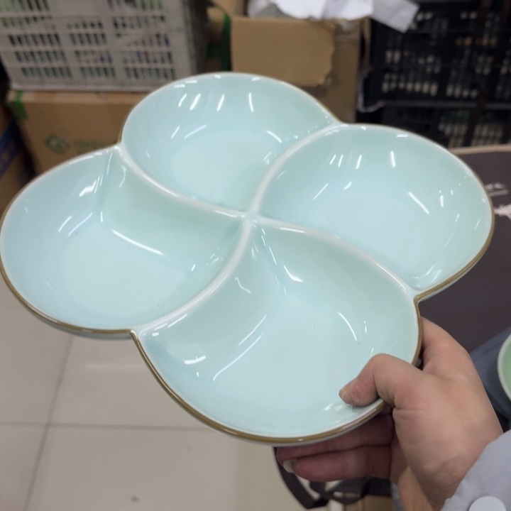 龙泉青瓷茶具微瑕46963