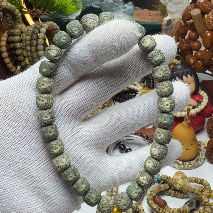 星月菩提手串2号车尺寸10.9龙须手持