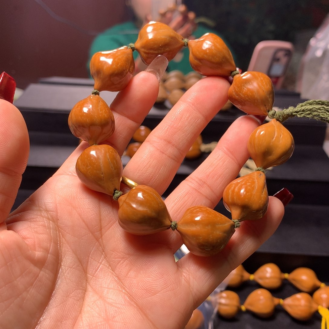 橄榄核手串/手链山*禾三花手串