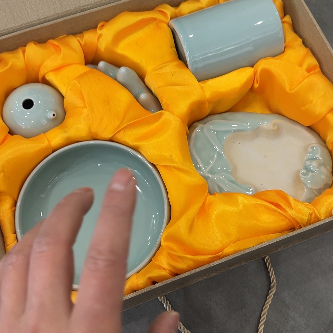 龙泉窑青瓷南宋老釉福利