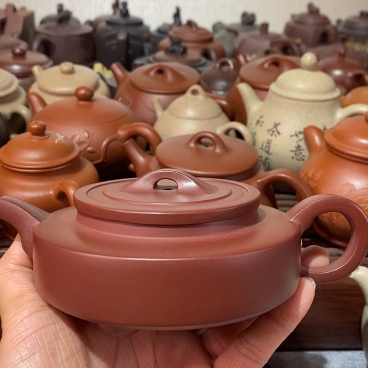 紫砂茶壶微瑕处理一把
