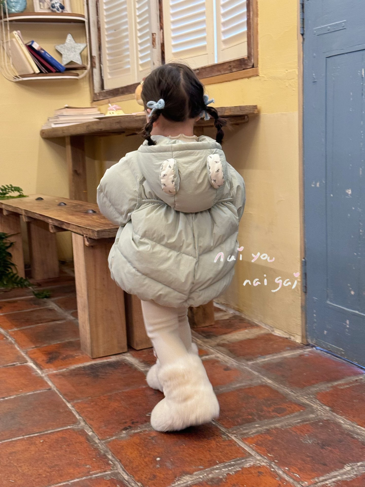 NG--1506--围脖羽R服--绿色--NO退NO换