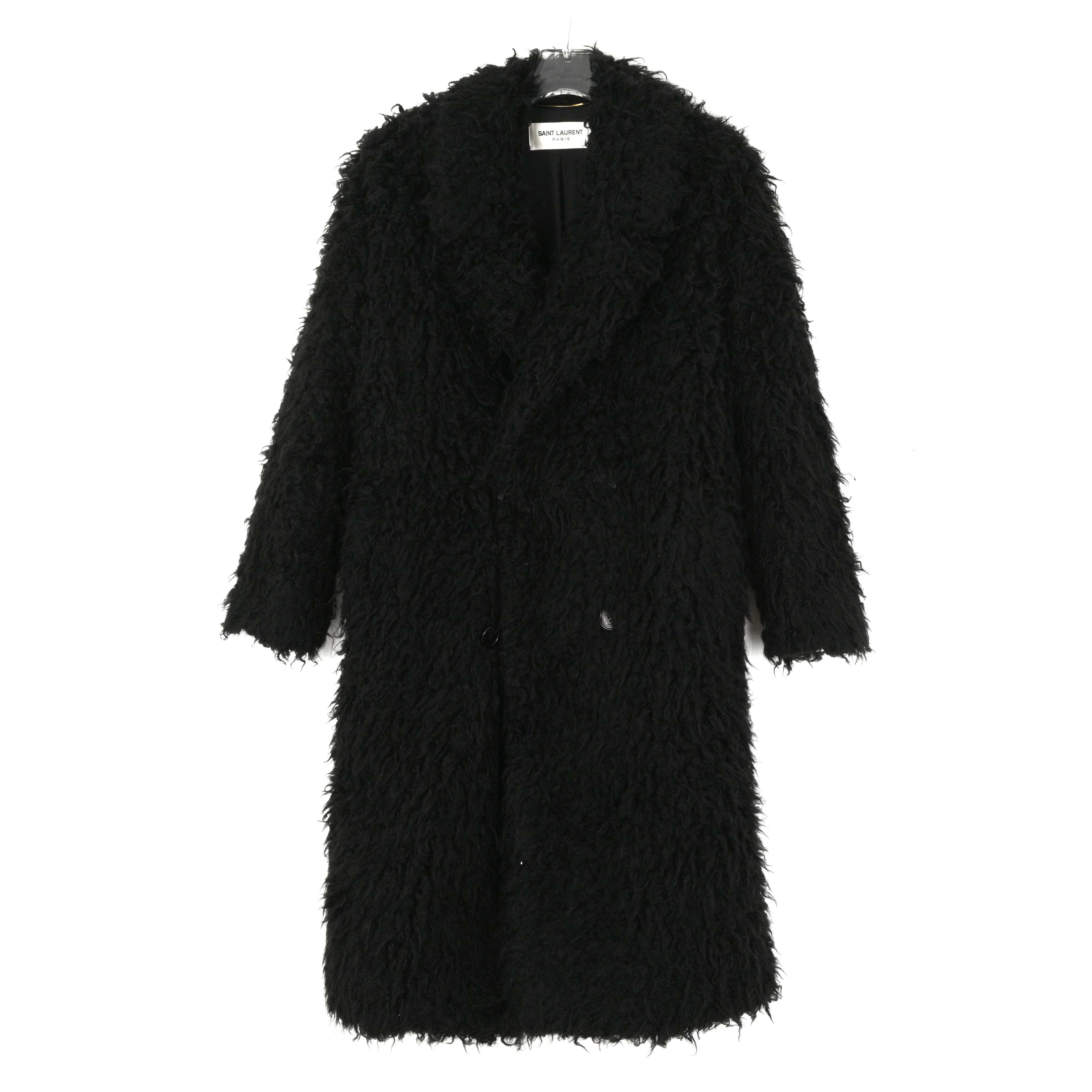 Saint Laurent圣罗兰 秋冬款女士长款皮草大衣490062/Y591T1000