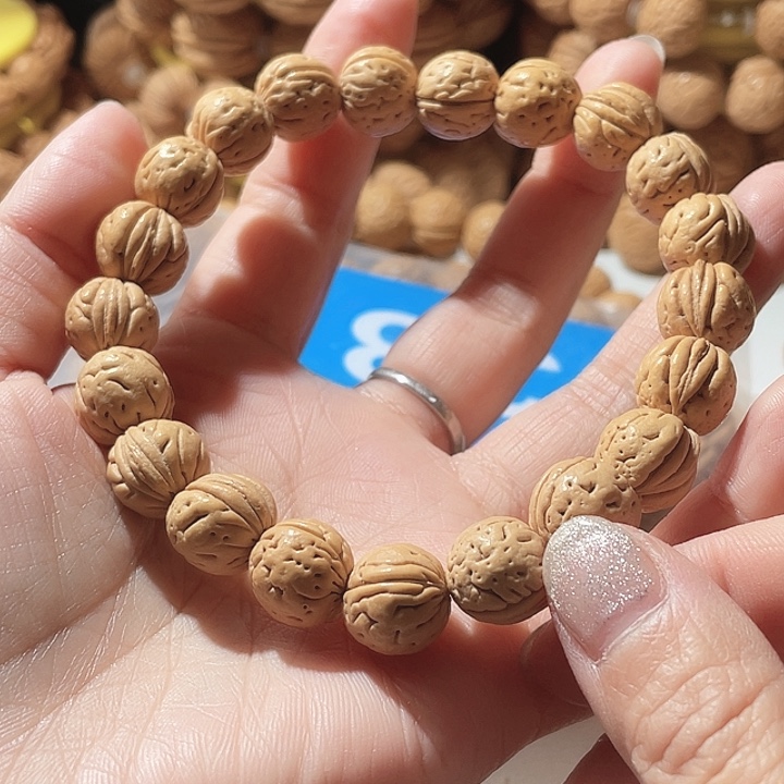 给***炮桃核吊坠桃核手串暴肌肉24