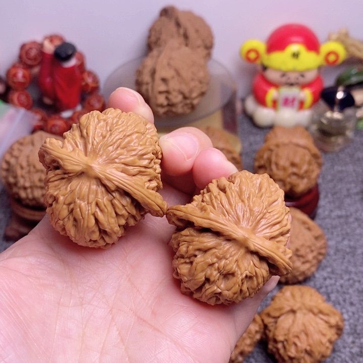 吊坠桃核四座楼核桃