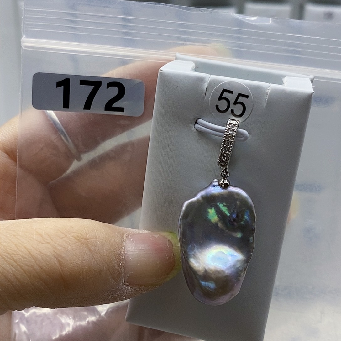 颈饰合金淡水珍珠