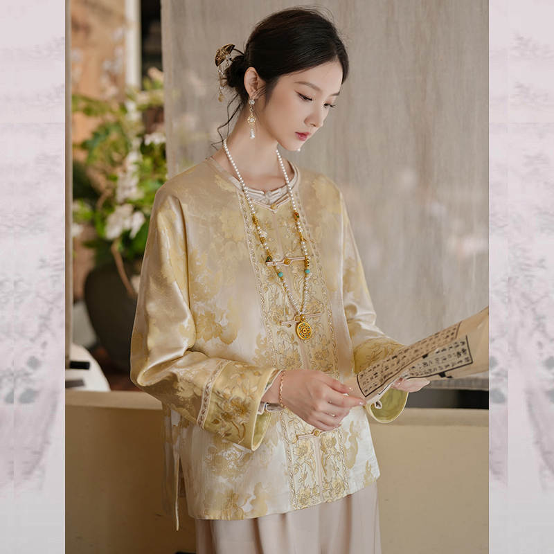 【旖旎】新中式国风女装外套2025秋季新款重工刺绣高级感复古上衣