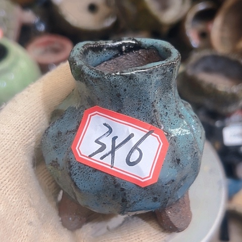 粗陶花盆手工花盆