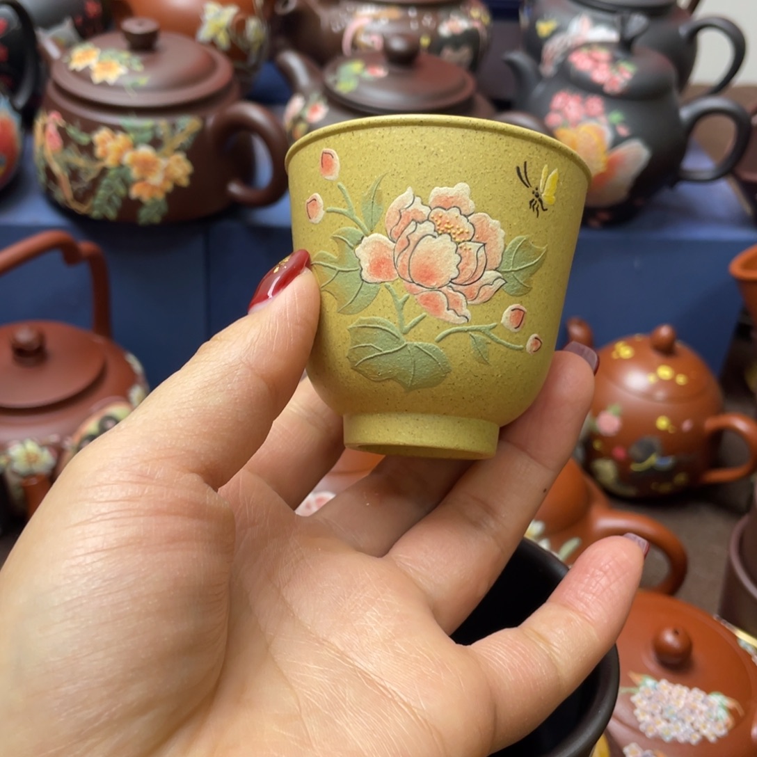 紫砂茶杯紫砂主人杯70cc