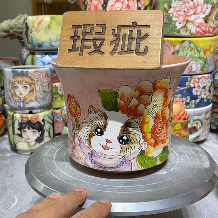 景德镇艺术手绘作品