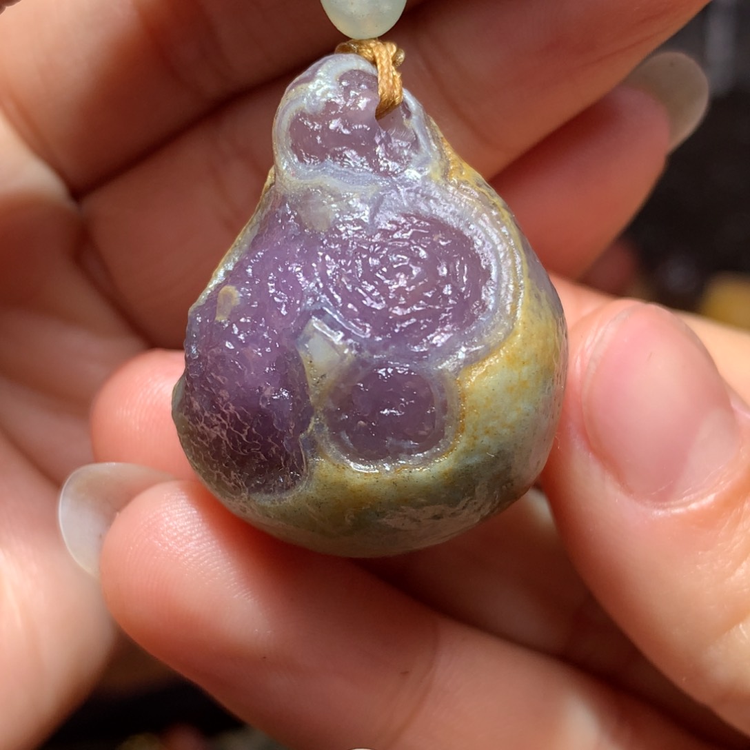 未镶嵌玛瑙/玉髓珠宝半成品