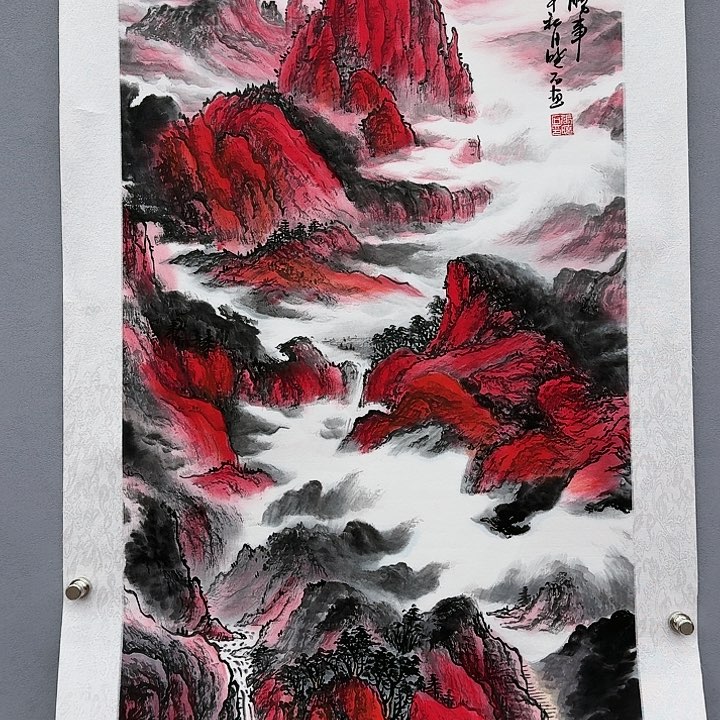 国画书法作品多次参加