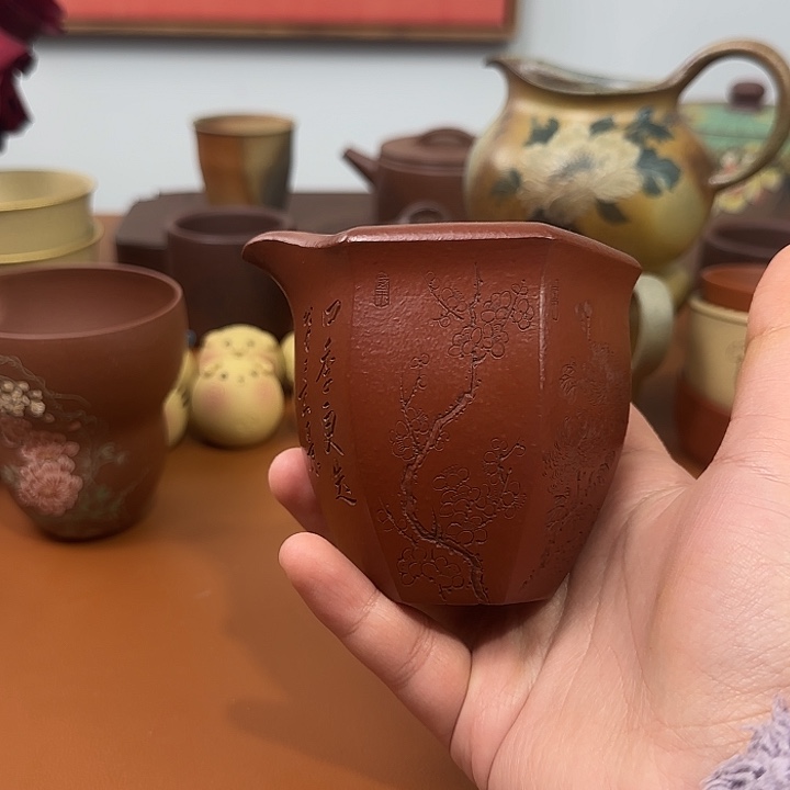 宜兴紫砂公道杯杯
