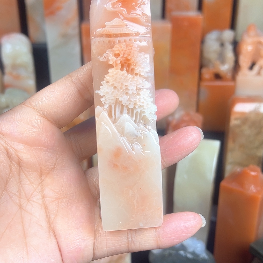吟***行寿山石寿山石寿山石精品印章