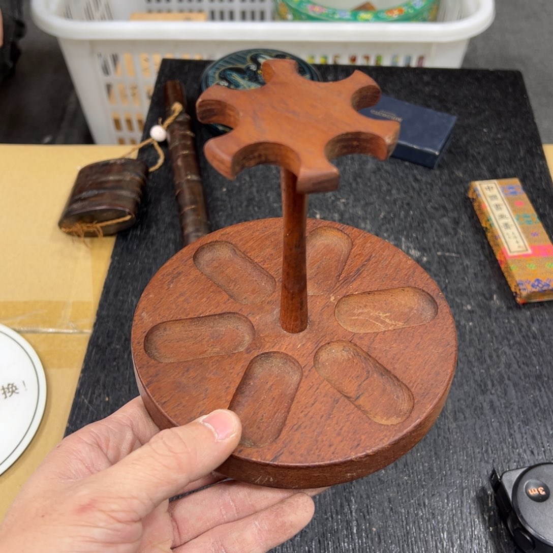 木日本中古工艺品摆件