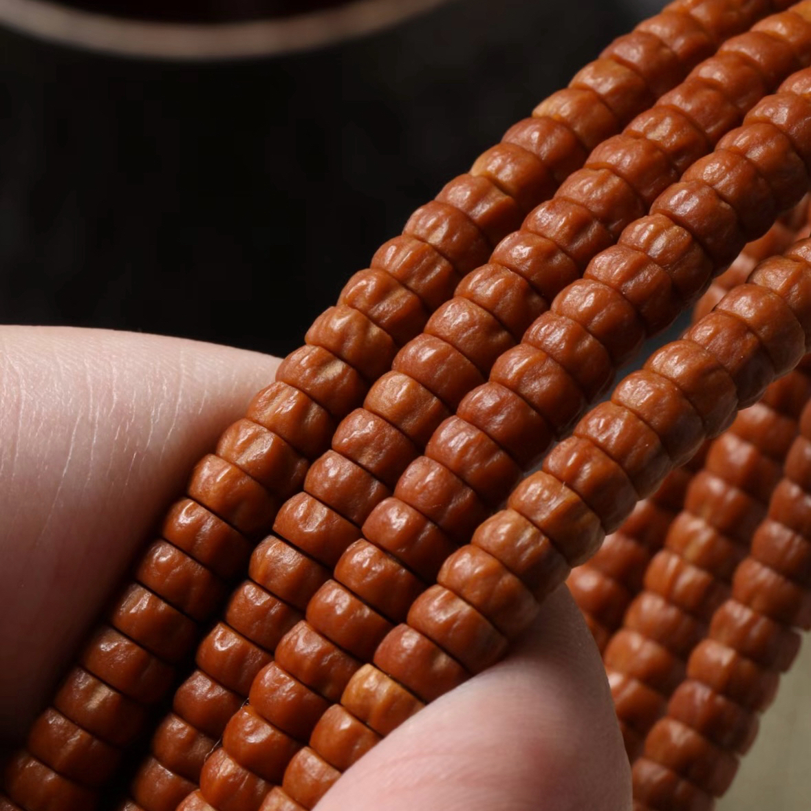 No退No换｜奶油皮小药片｜卡5mm小尺寸108长串百香籽C245