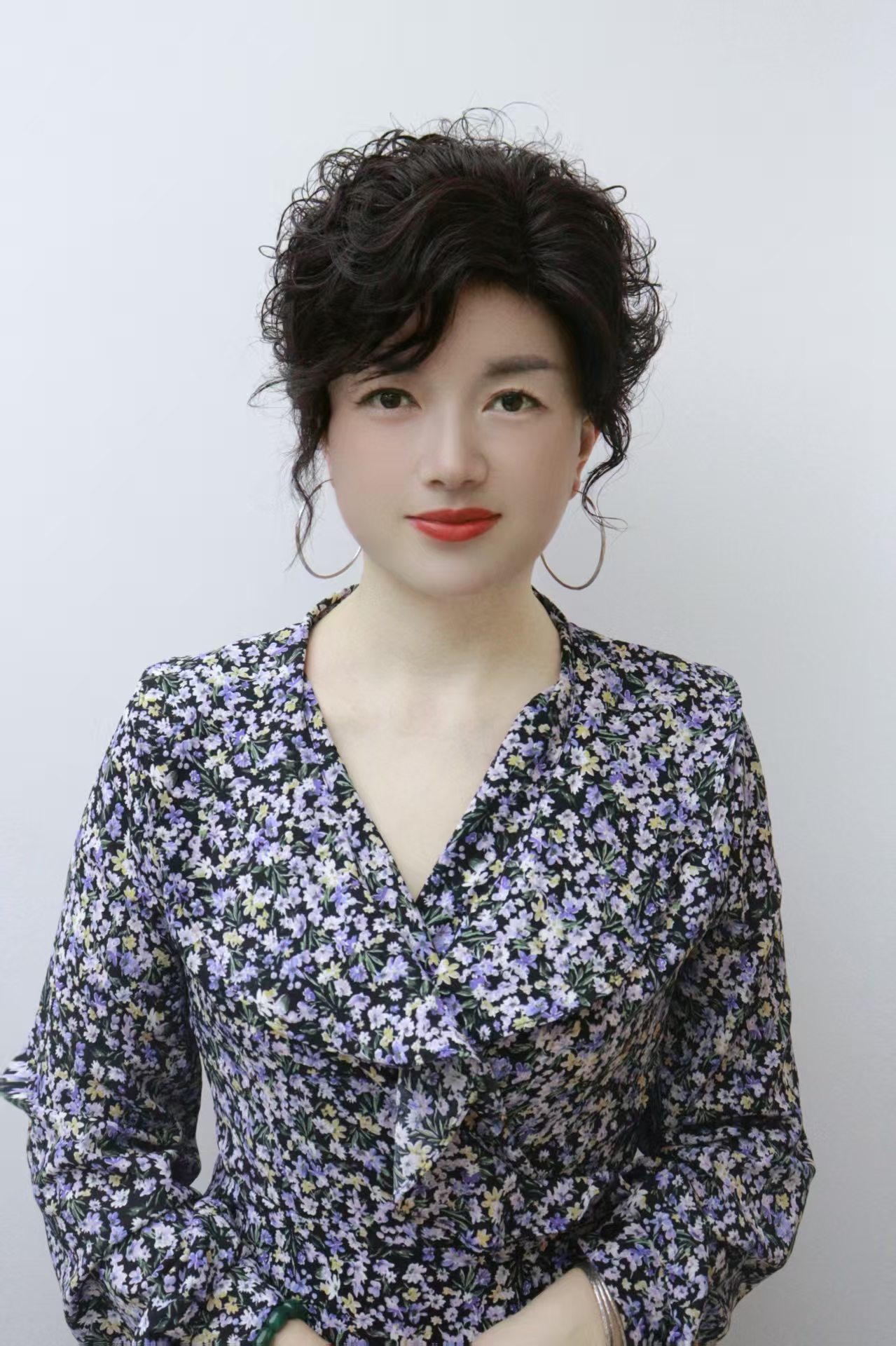 全真发 全手工 大辫子发型