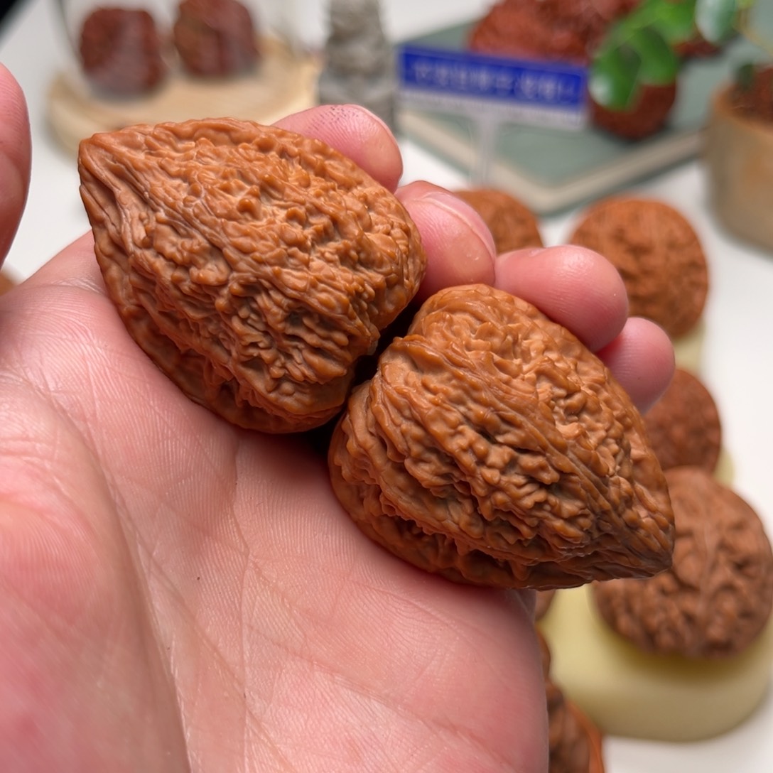 文玩核桃吊坠36全品塔尖