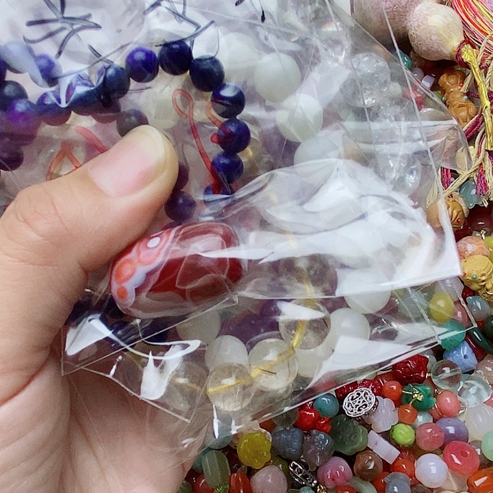 小***娄玛瑙/玉髓未镶嵌手链吊坠