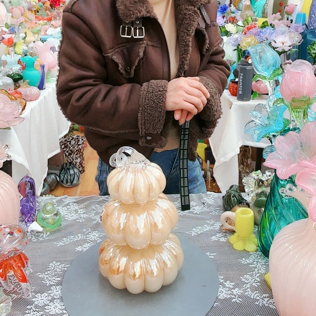 福利不退不换琉璃花瓶艺术品