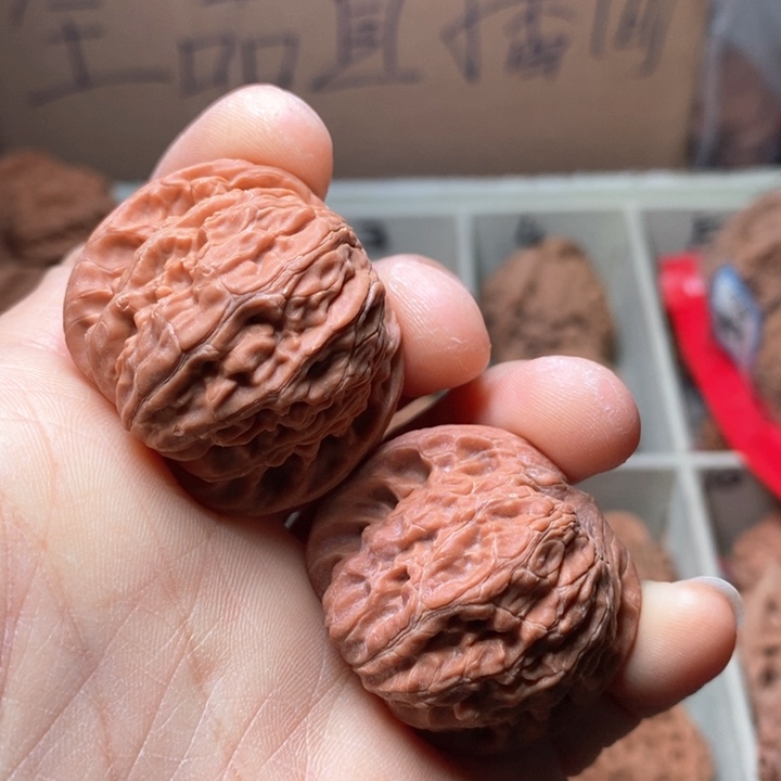 文玩核桃吊坠磨盘