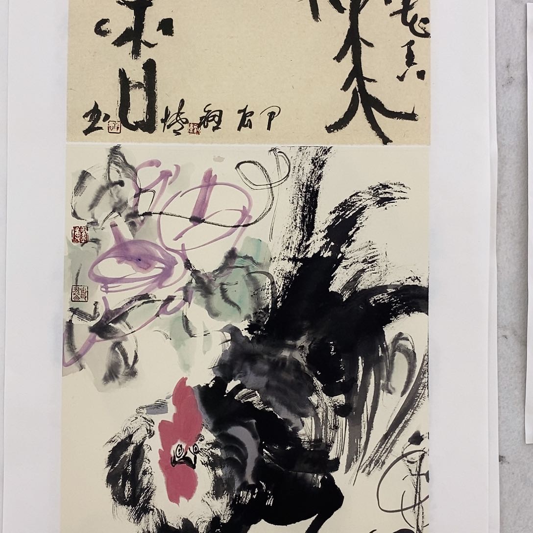 国画书画作品多次参加全国书画