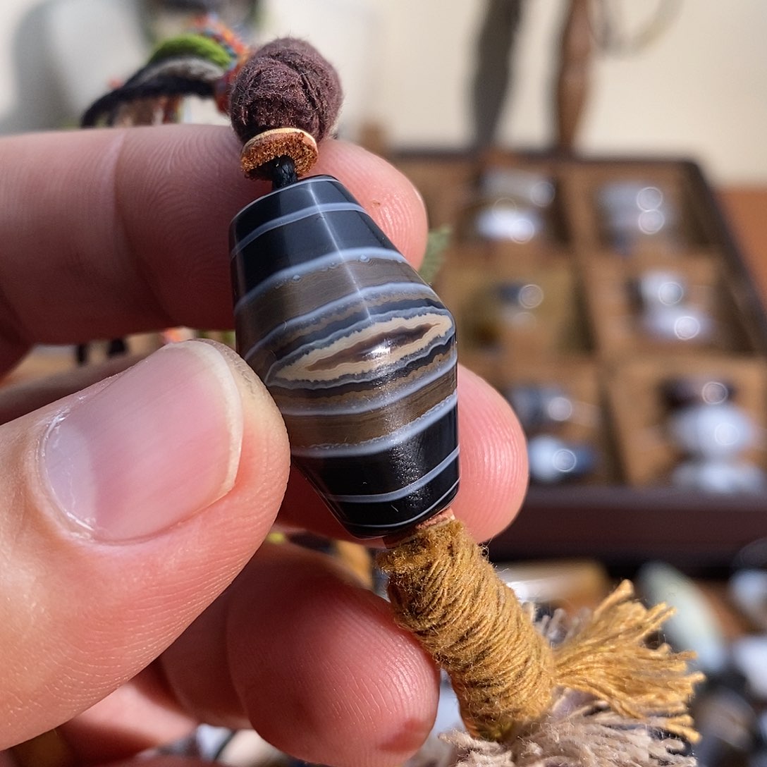 玛瑙/玉髓颈饰合金小*