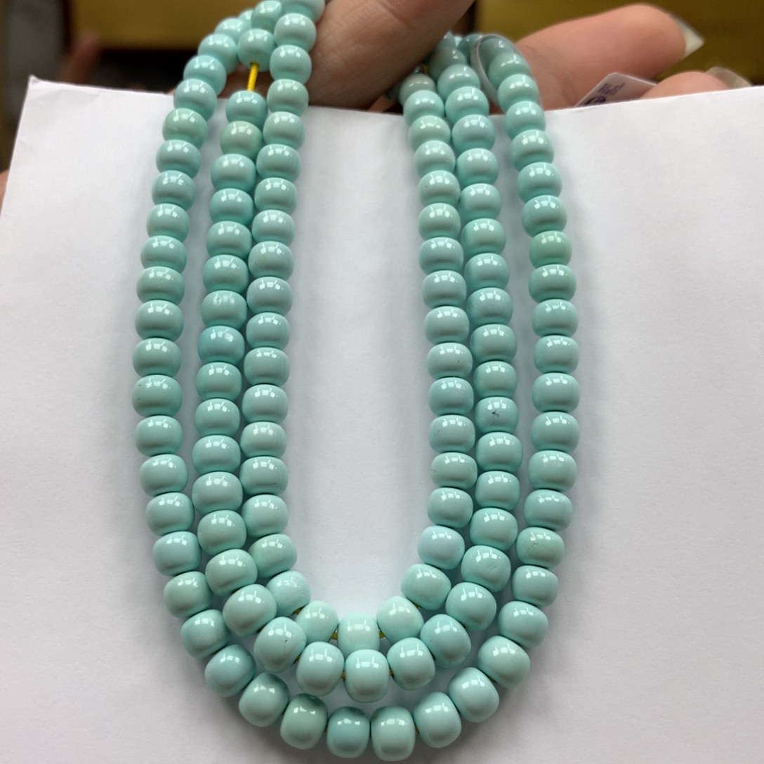 绿松石长链未镶嵌