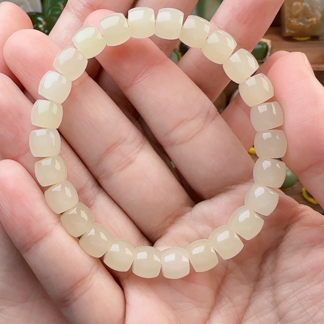 和田玉手链未镶嵌