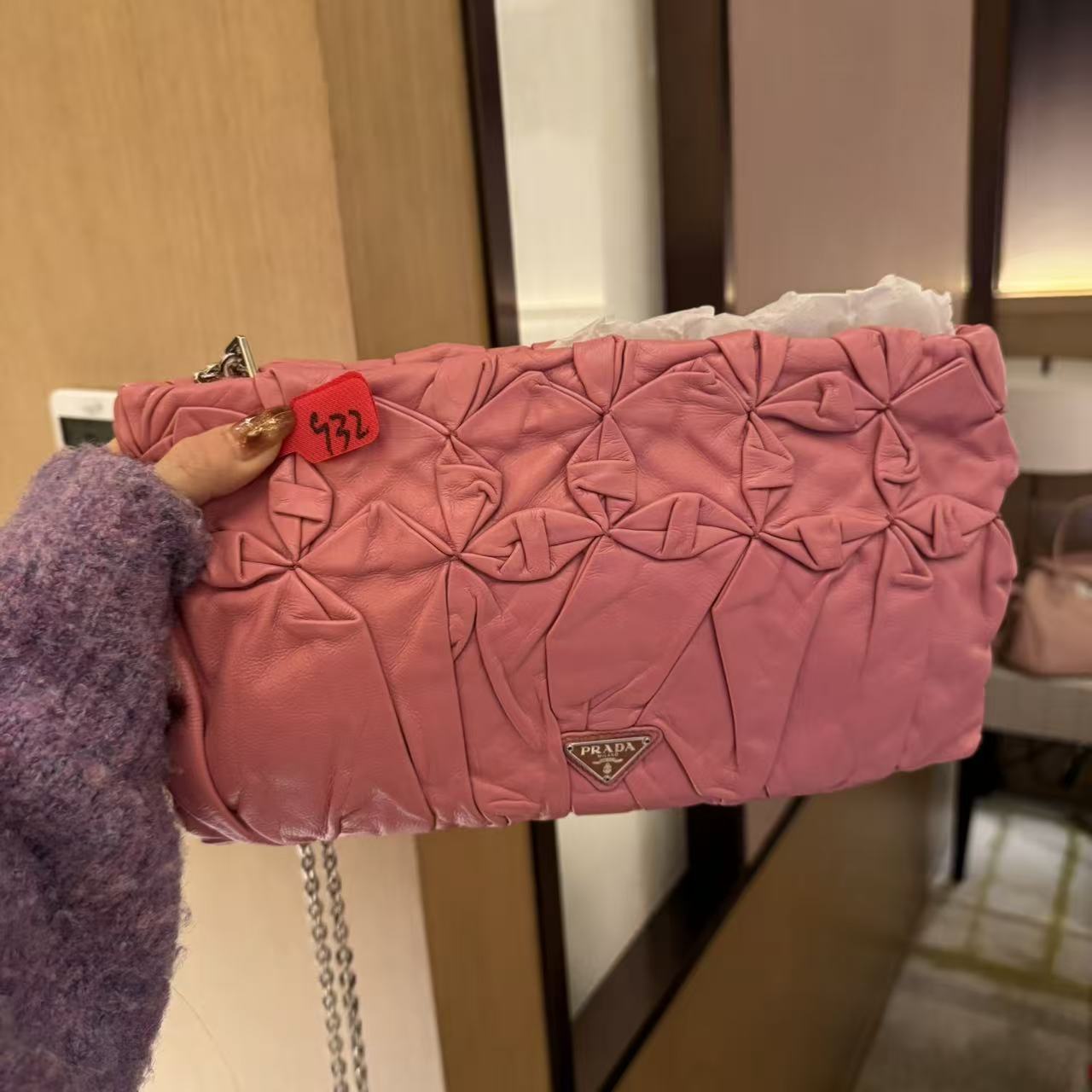 95新 Prada/普拉达 932  qw  /二奢包包