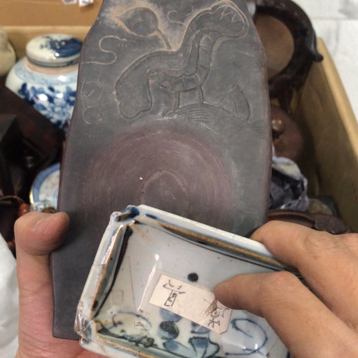 陶瓷孤品单件车里拍