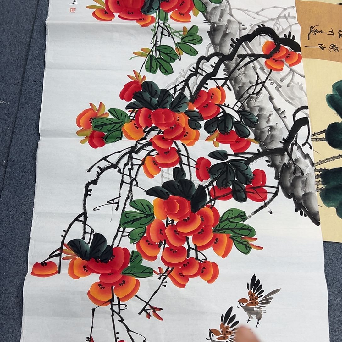 国画纯手绘作品图