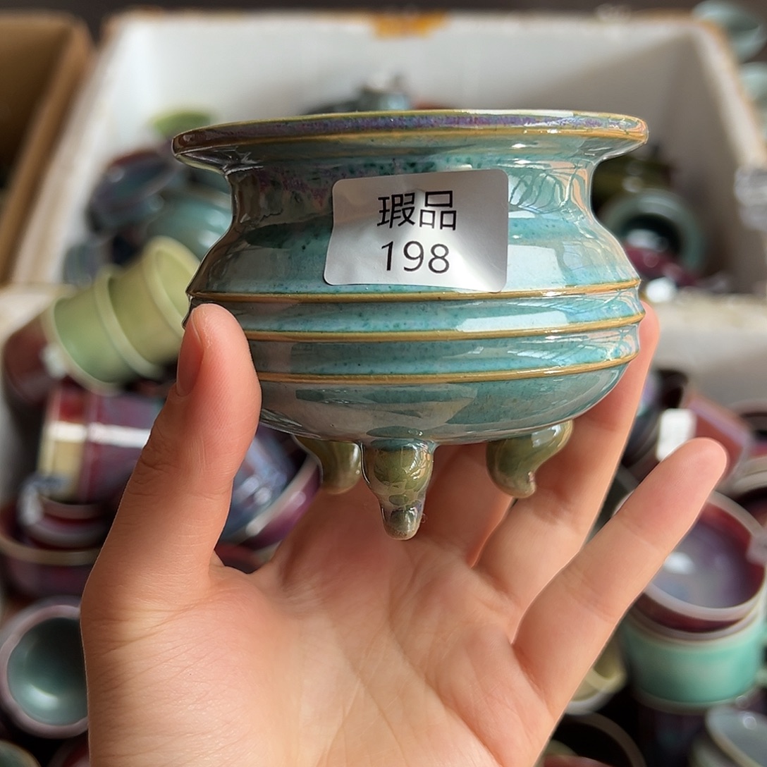 摆件陶窑口自销原矿钧瓷