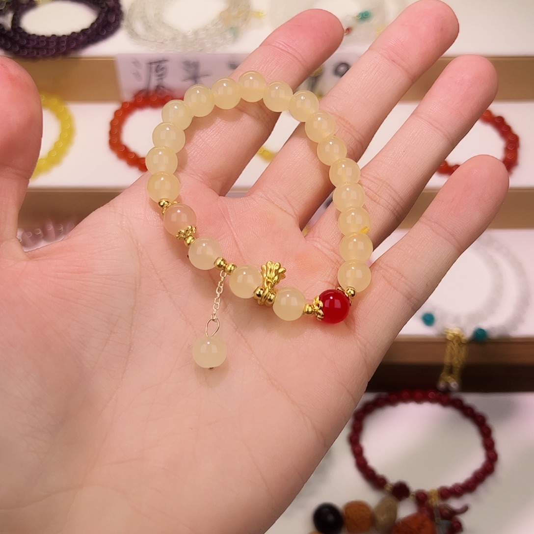 石英质玉手链未镶嵌