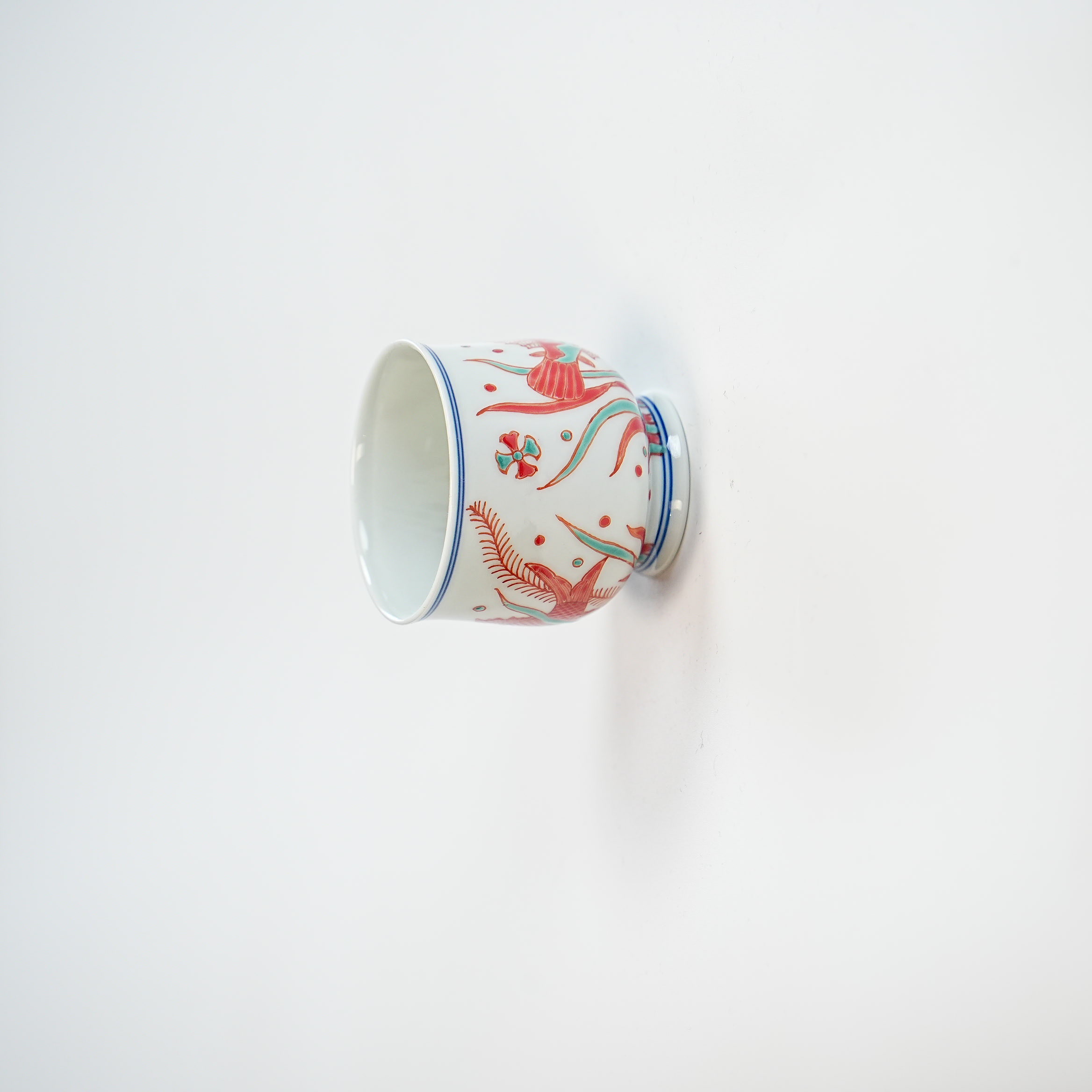 立勤堂 红绿彩鱼藻小杯（福利）lqt0722