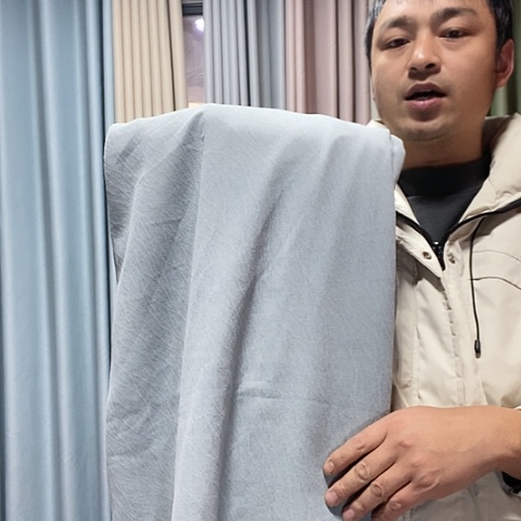 【闪购商品】涤纶@****࿐孤品灰色5米