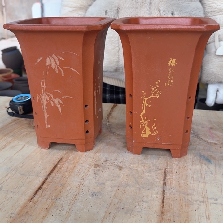 紫砂紫砂花盆d f g h h