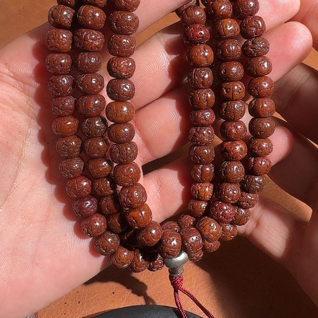 狼***王柏香籽/百香籽吊坠