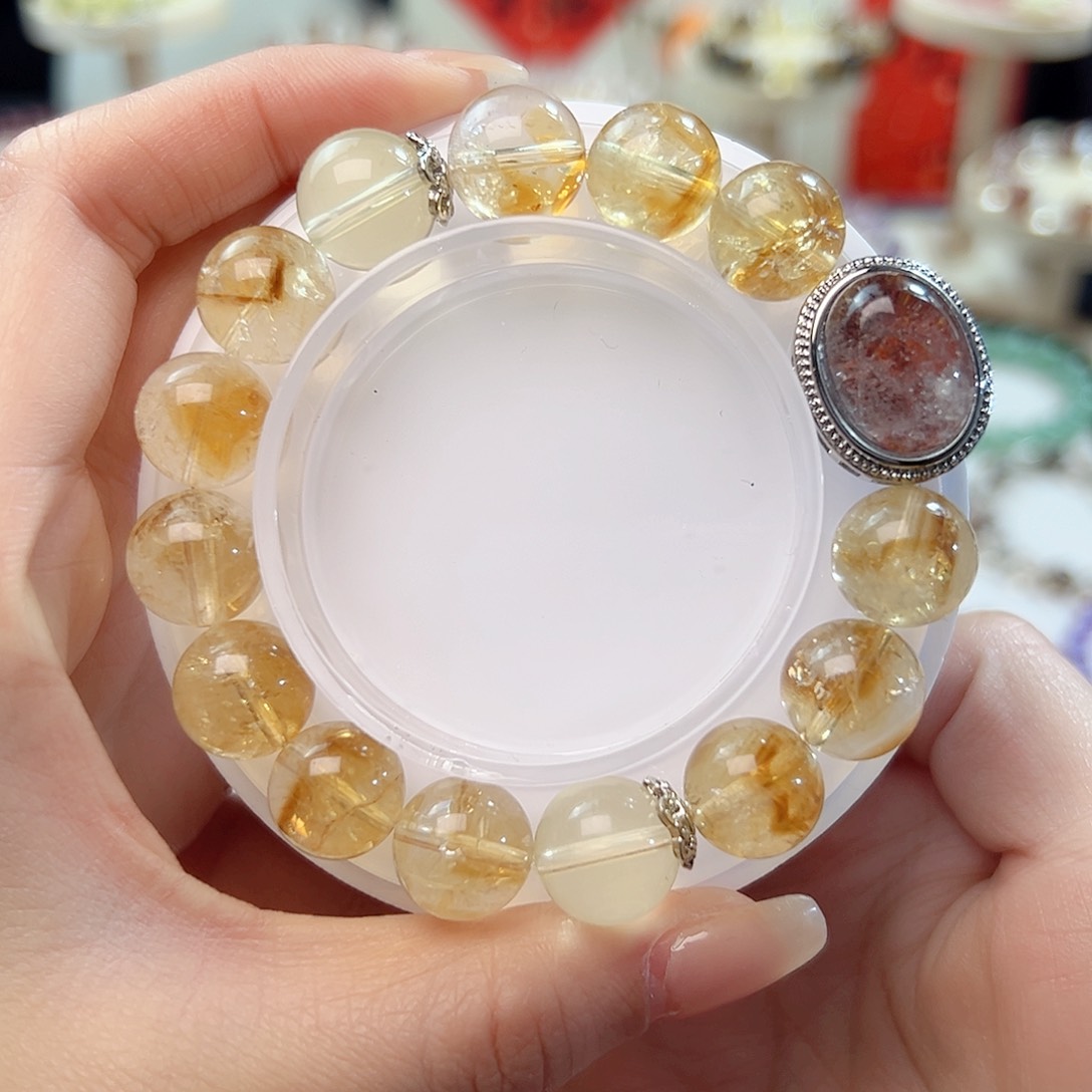 水晶手串未镶嵌水晶手串12m m