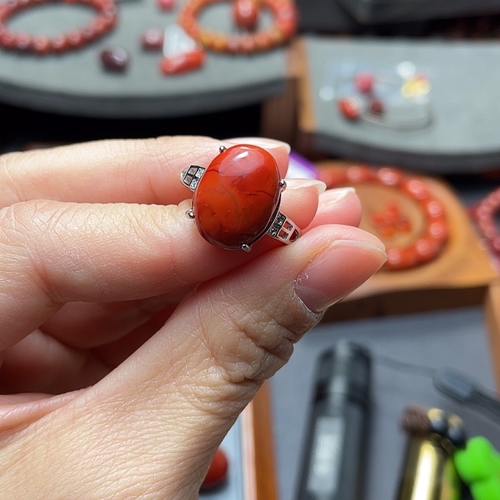 未镶嵌单珠多样性发1南红玛瑙