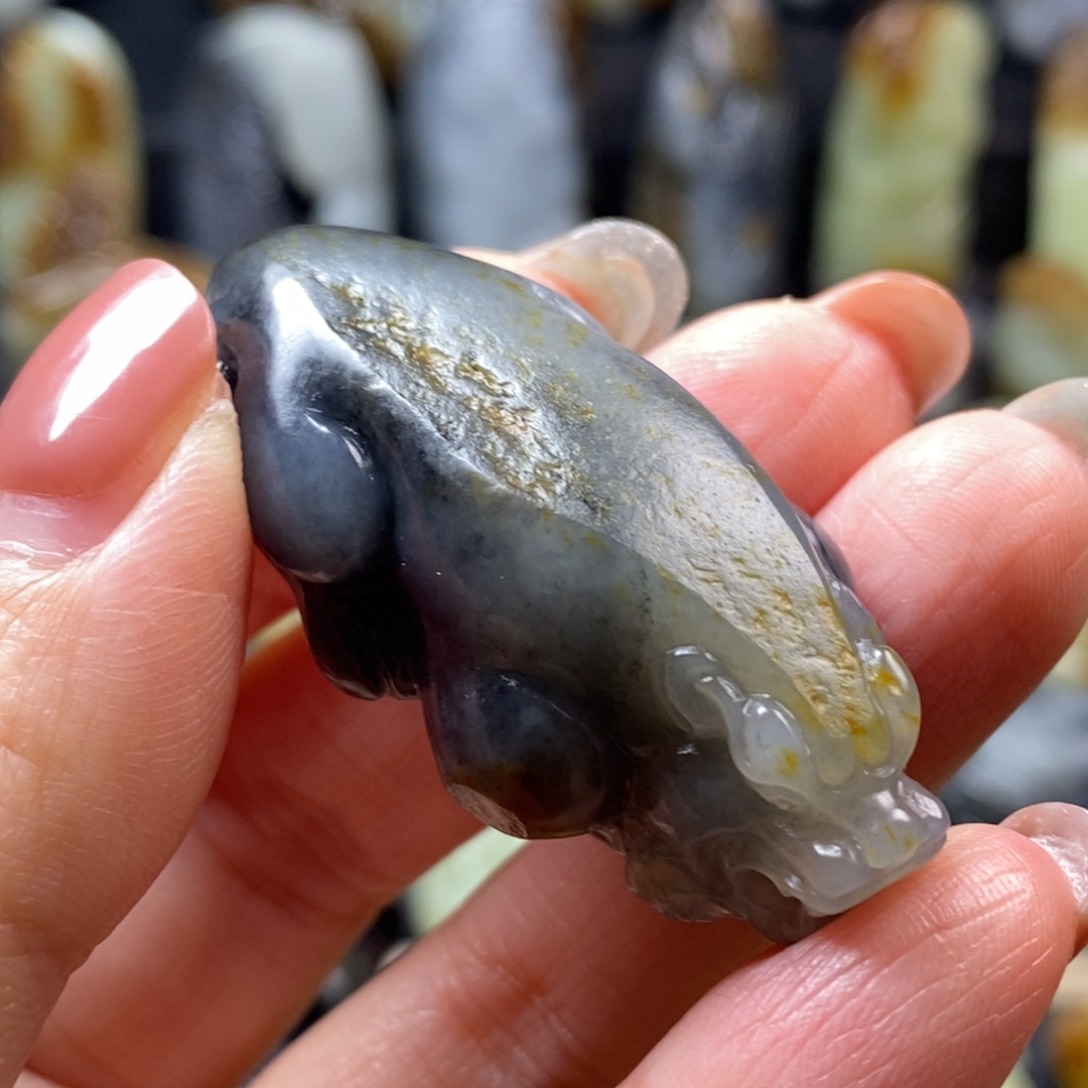 未镶嵌和田玉挂件者*