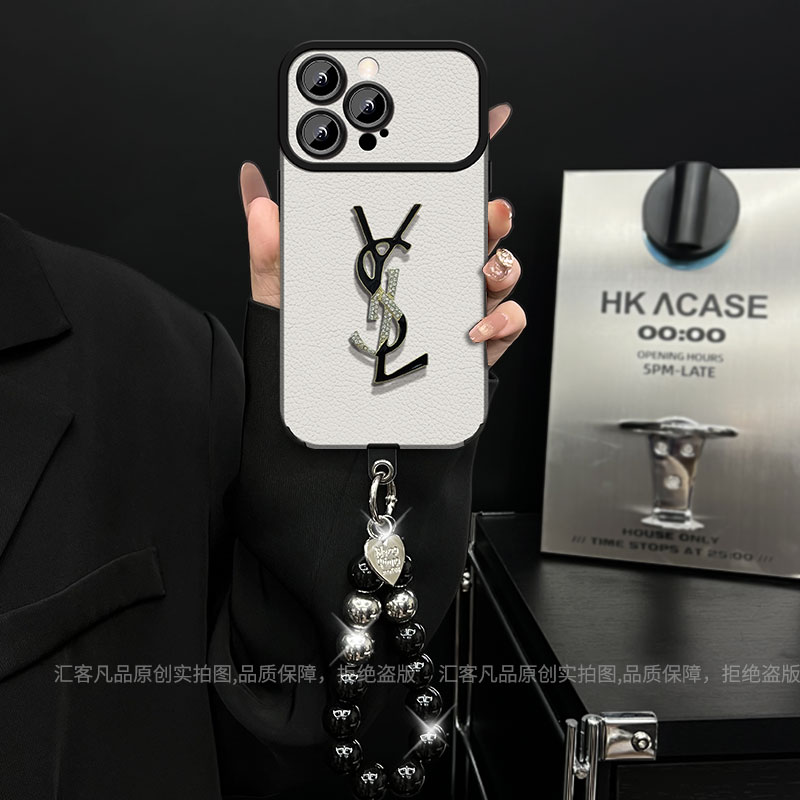 适用【苹果/oppo/华为/vivo/小米】新款潮牌YS标网红防摔手机壳女款
