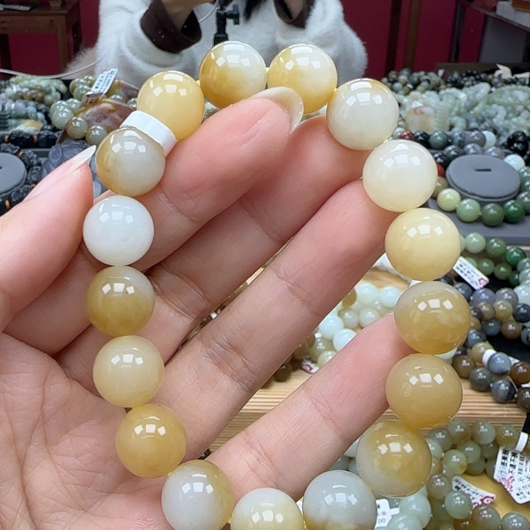 和田玉手链未镶嵌