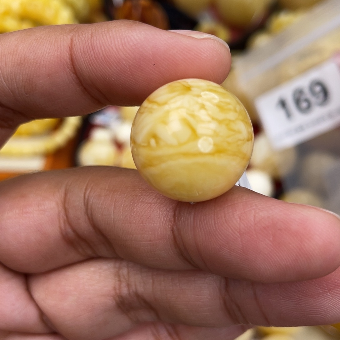 蜜蜡未镶嵌珠宝奇石小坑20虎皮