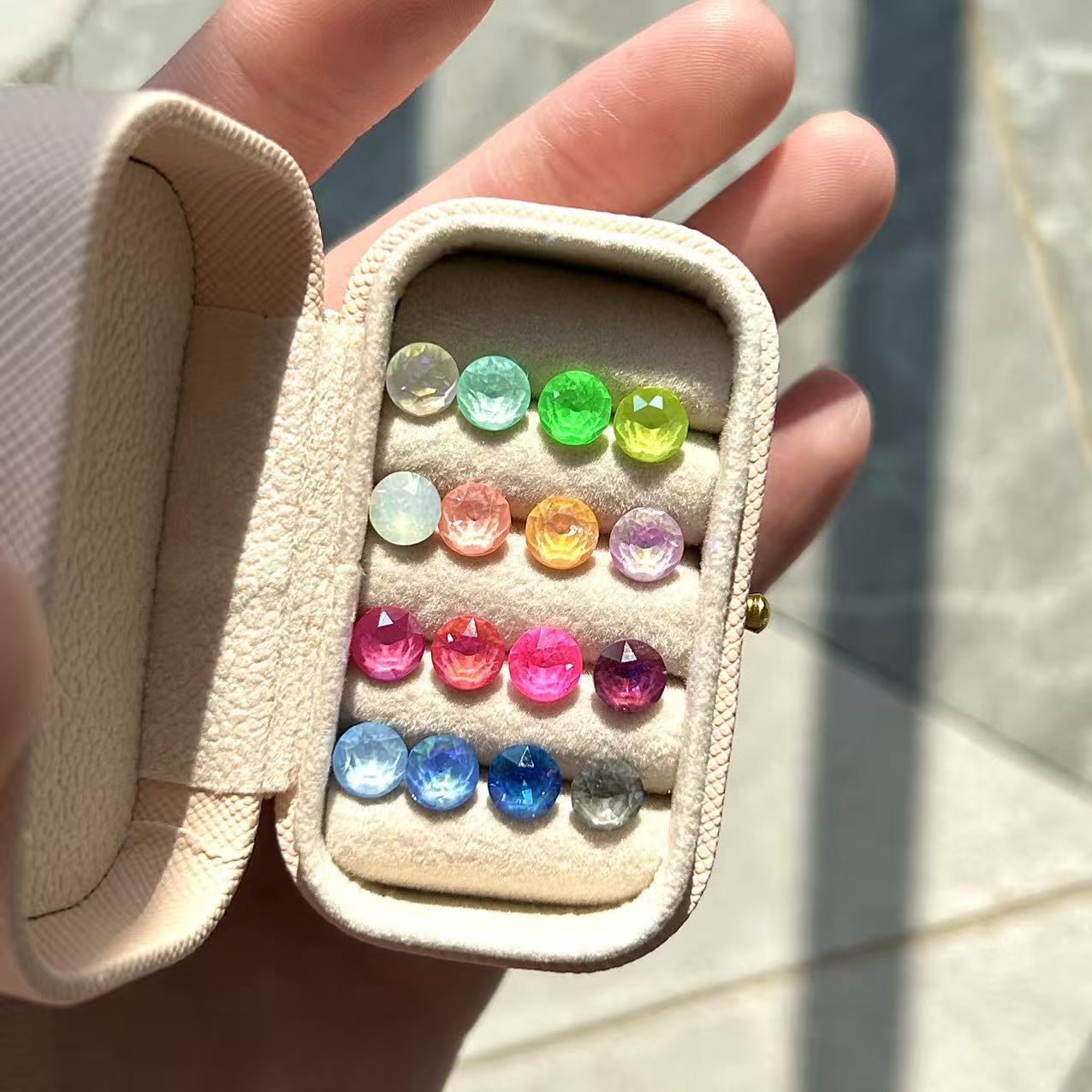 钛钢耳饰 【华子6mm+4mm】316钛钢耳饰华子爆闪任超值 自选