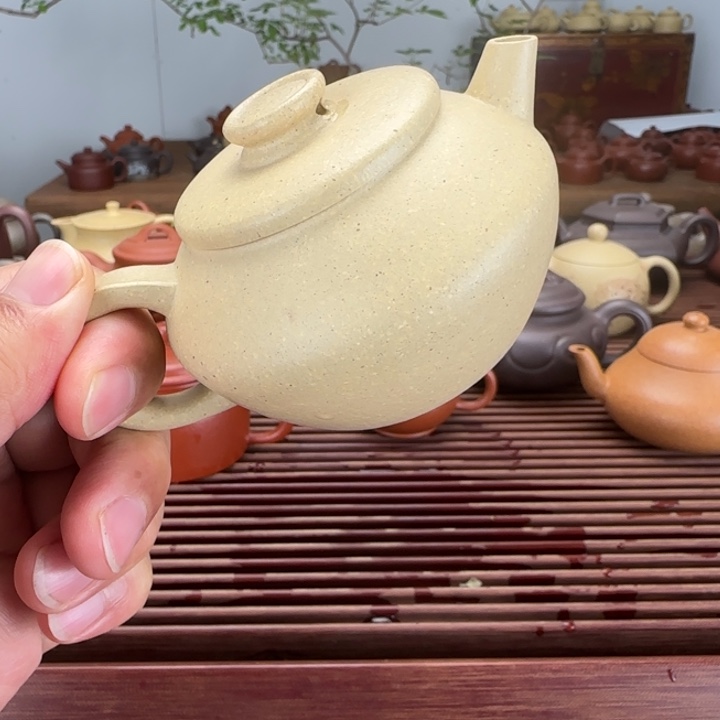 茶壶紫砂本绿微瑕
