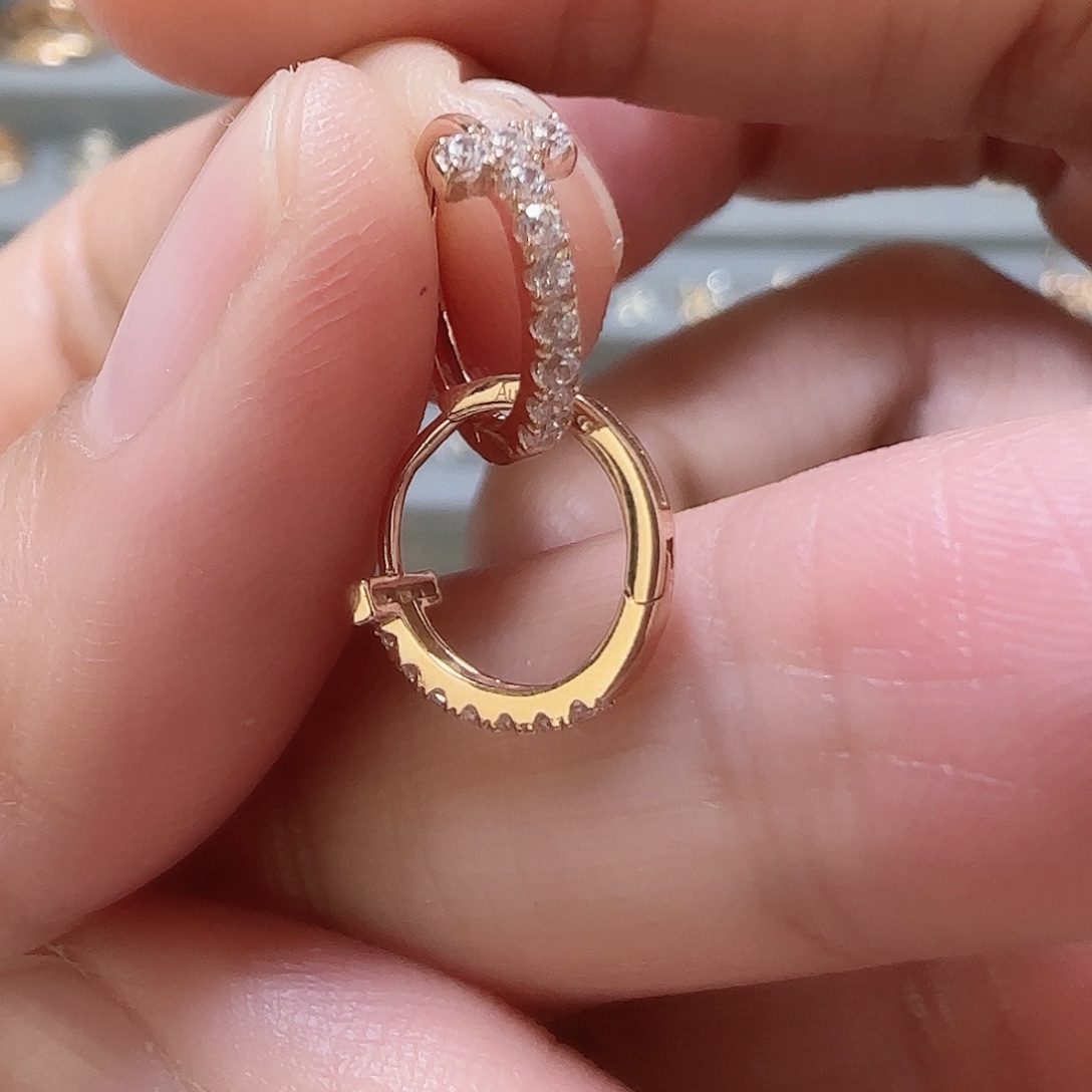 18K金耳饰多样性发货