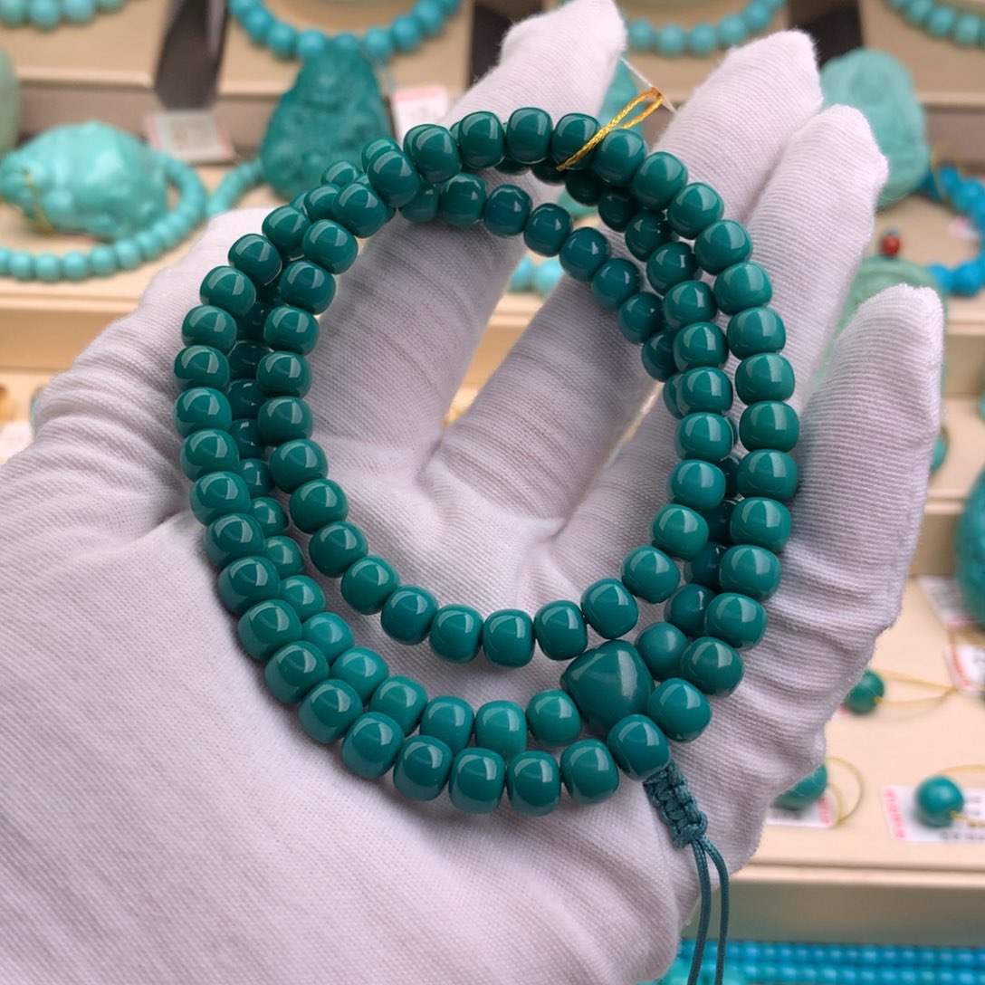 绿松石珠宝奇石未镶嵌k*